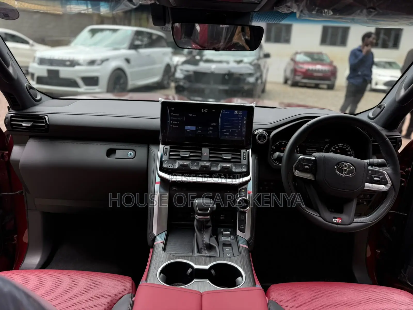 New Toyota Land Cruiser 2023 Red