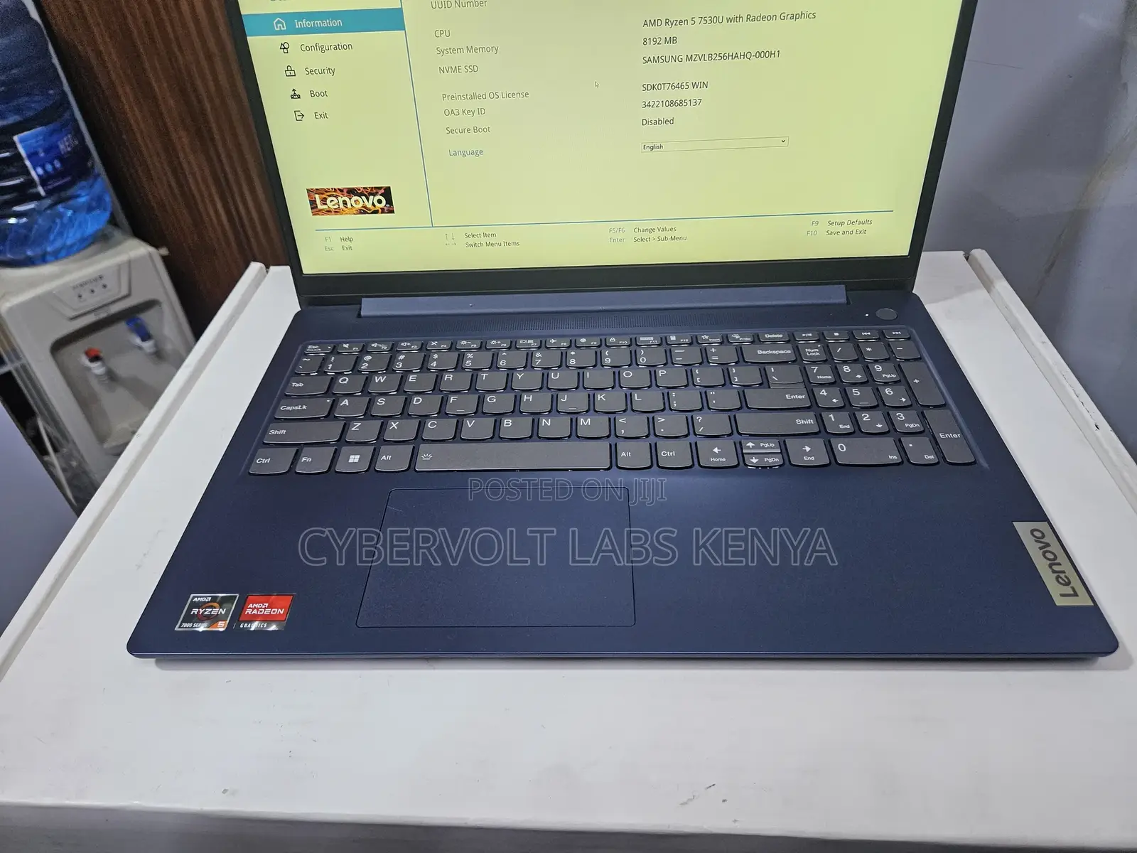 Laptop Lenovo Ideapad 3 8GB AMD Ryzen 5 SSD 256GB