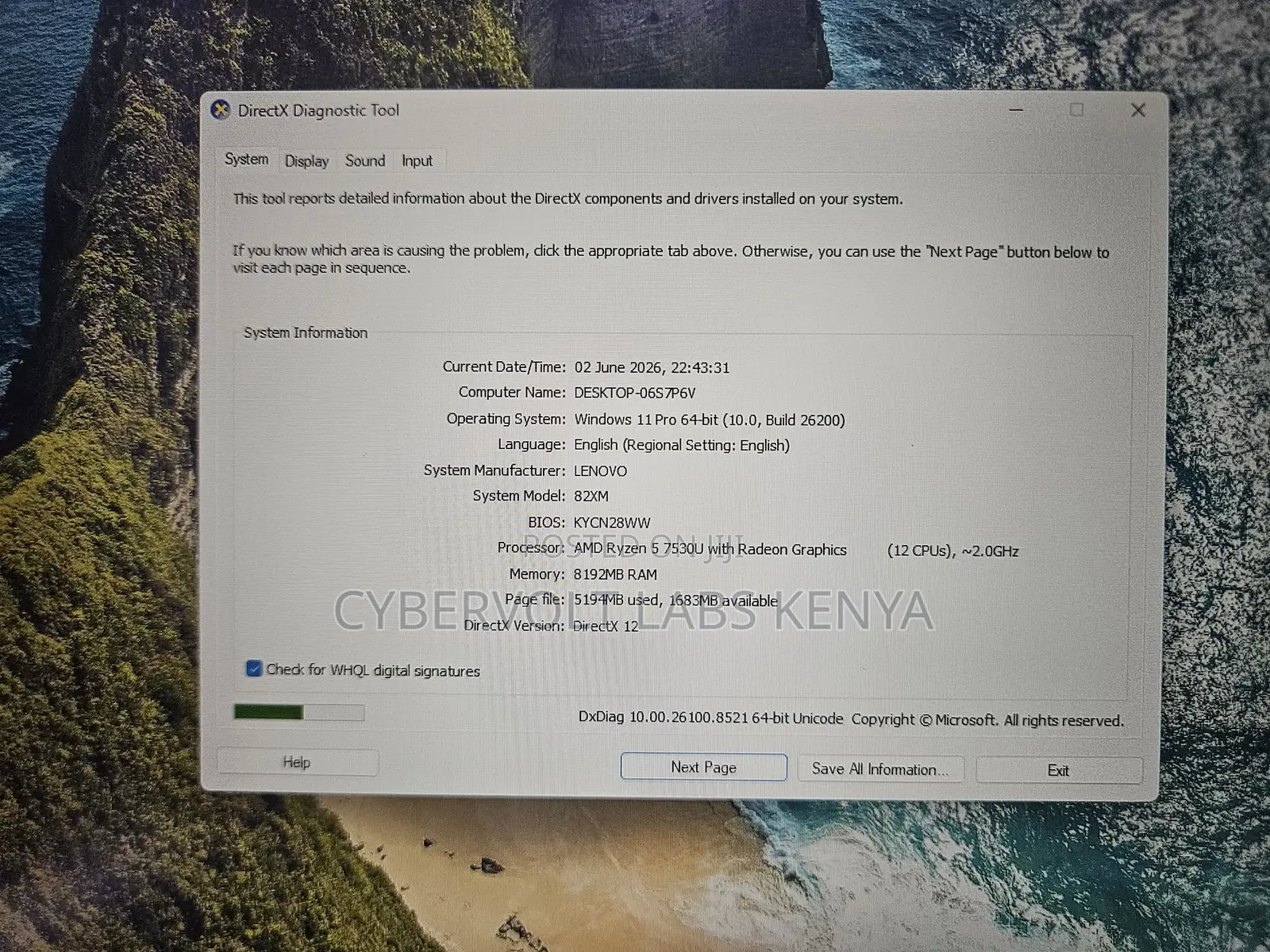 Laptop Lenovo Ideapad 3 8GB AMD Ryzen 5 SSD 256GB