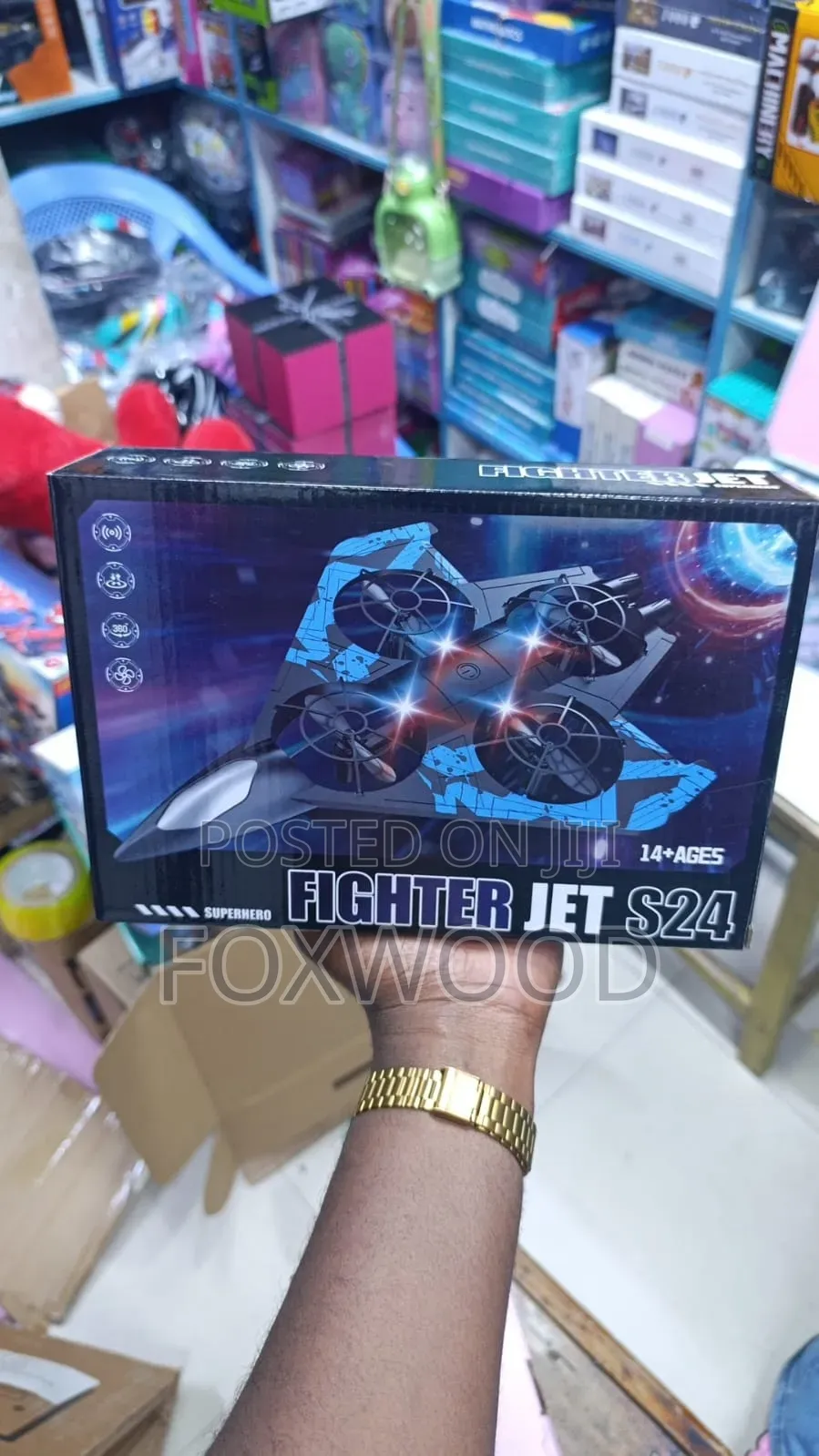 Fighter Jet S24 Is a Remote-Controlled Quadcopter