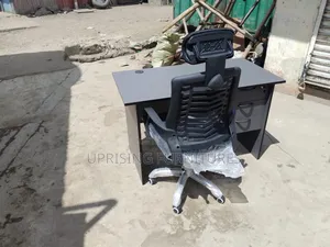Office Desk Combo 1.2m Gray