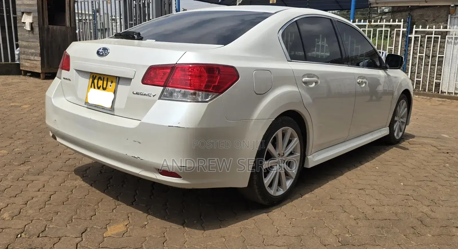Subaru Legacy 2012 White