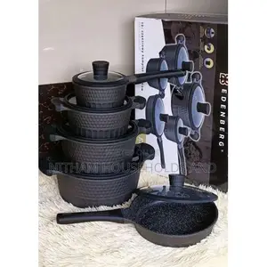 Edenberg Nonstick Cooking Pots 10 PCS Sets