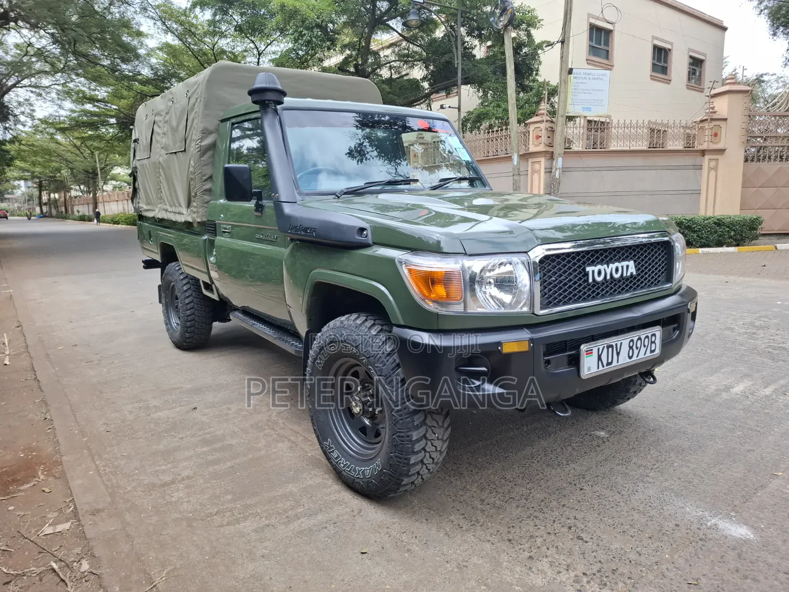 Toyota Land Cruiser 2008 Green