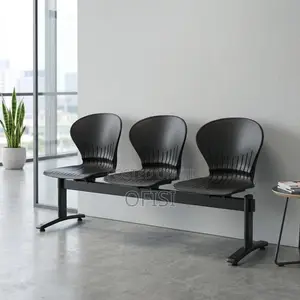 Waiting Bench; 3 Seater Plastic Office Waiting Bench