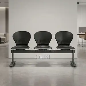 Waiting Bench; 3 Seater Plastic Office Waiting Bench