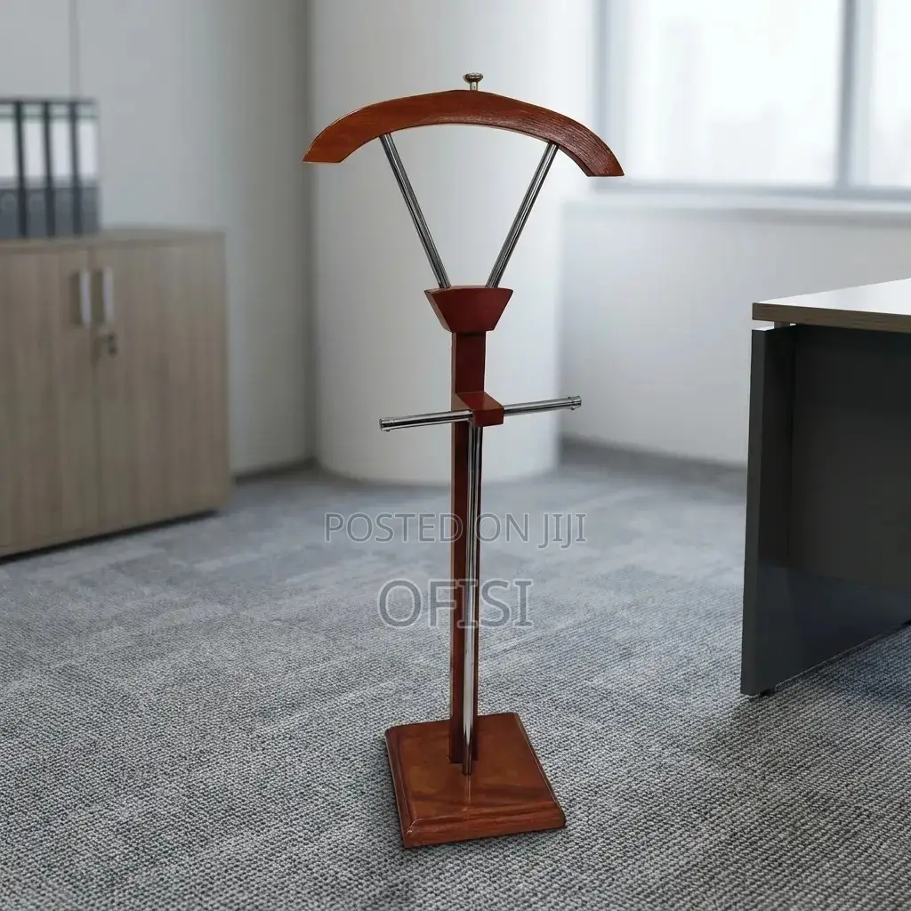 Coat Hanger; Executive Wooden Office Coat Hanger