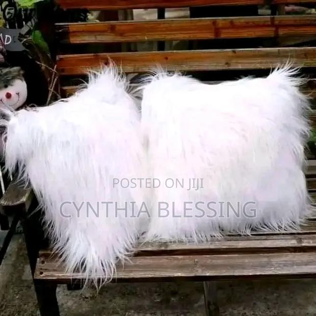 White Fur Pillowcases