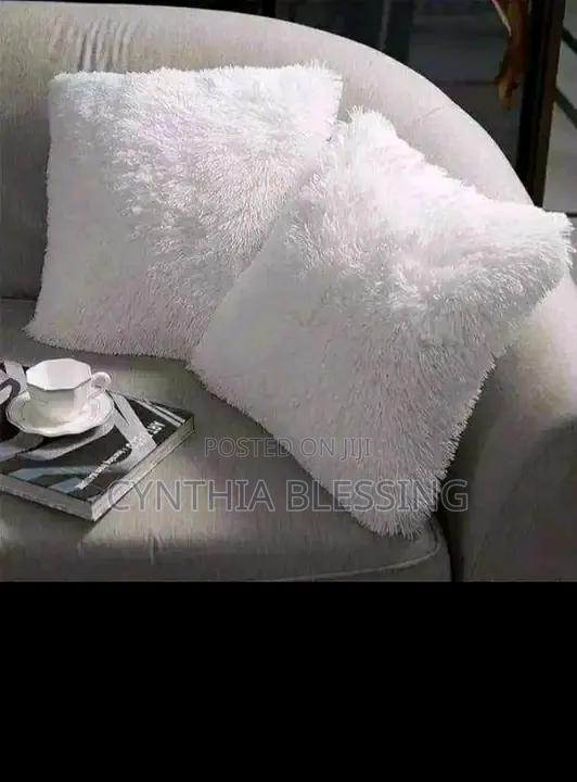 White Fluffy Pillow Cases