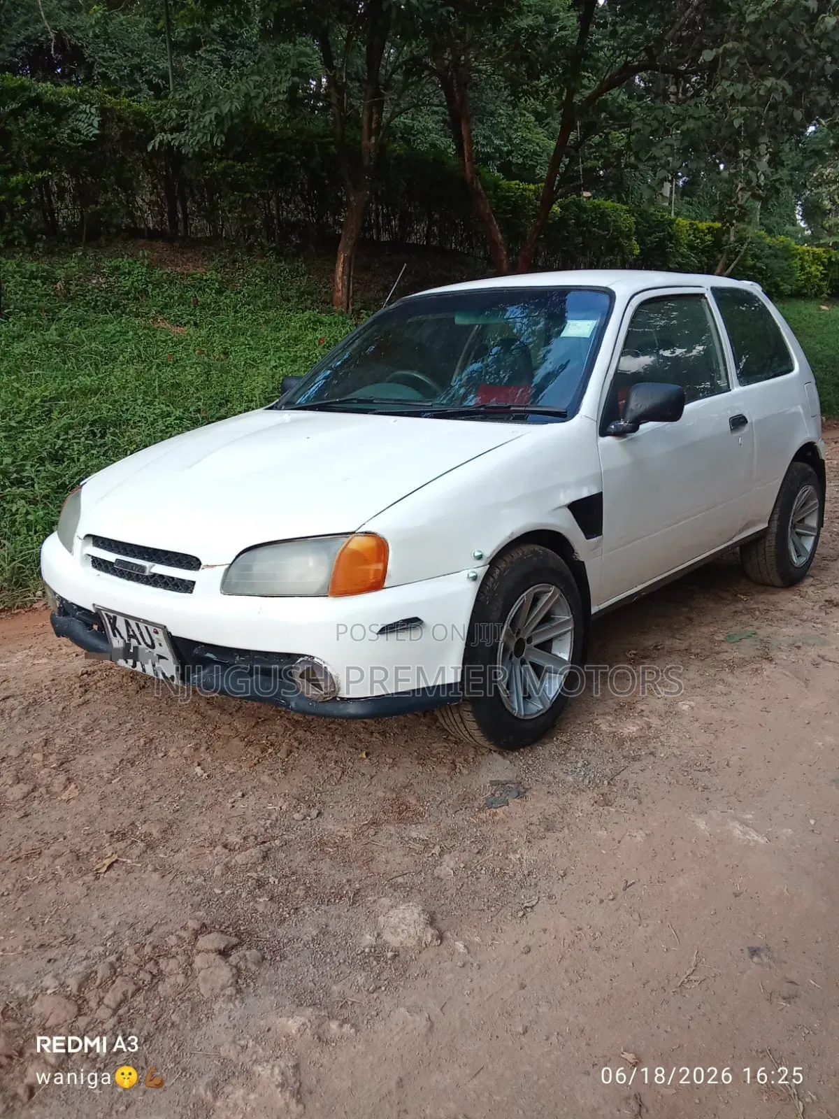 Toyota Starlet 1996 White