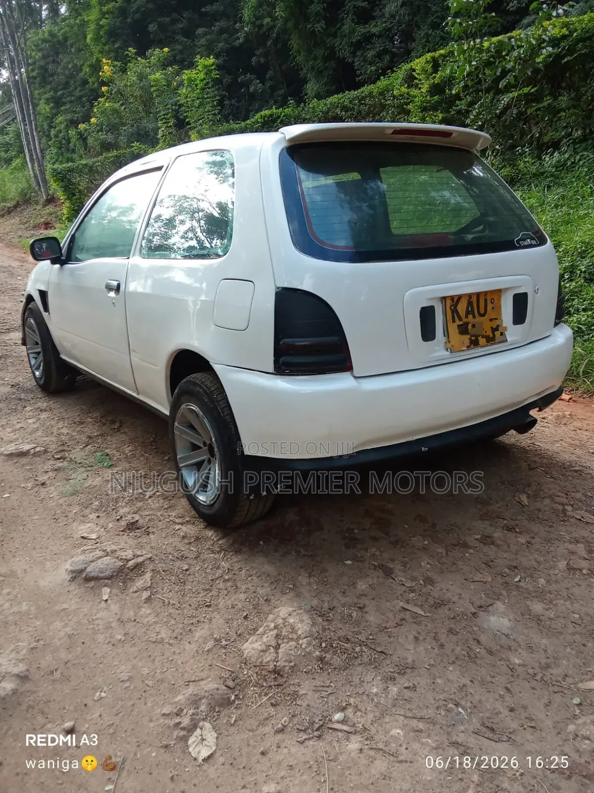 Toyota Starlet 1996 White