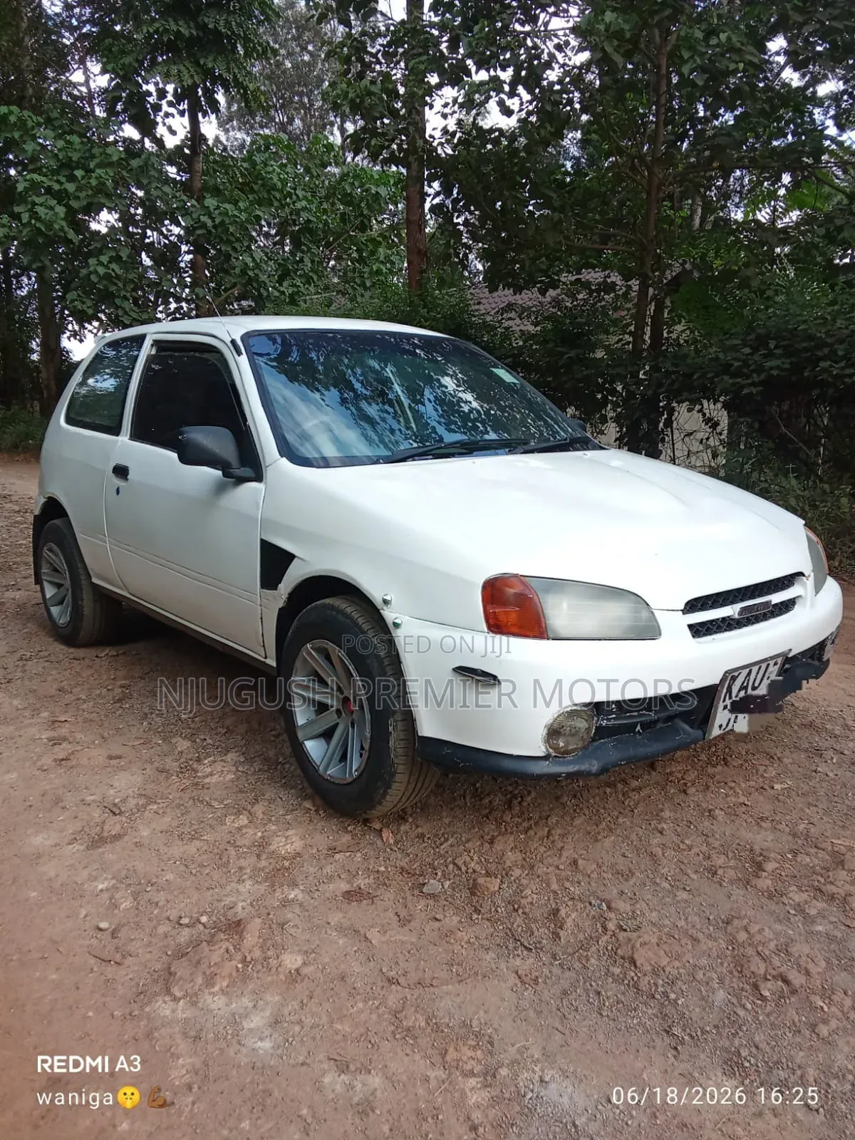 Toyota Starlet 1996 White