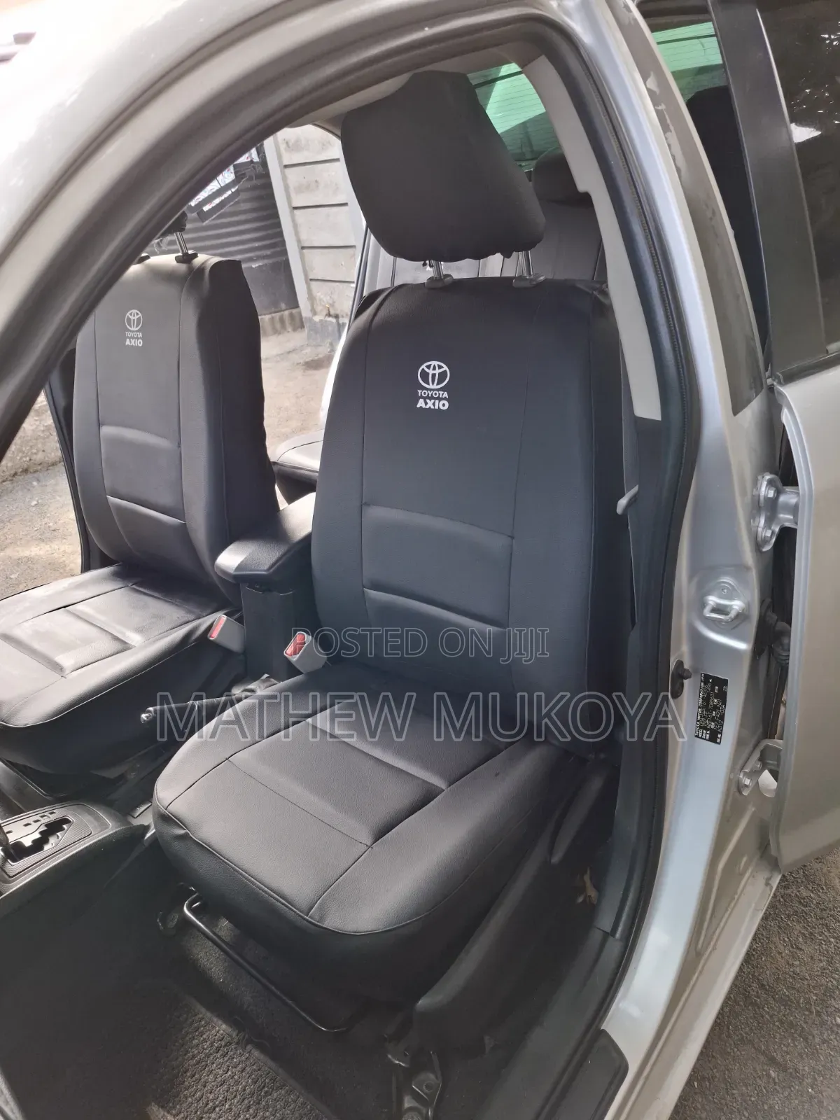 Toyota Axio Hybrid Car Seat Covers