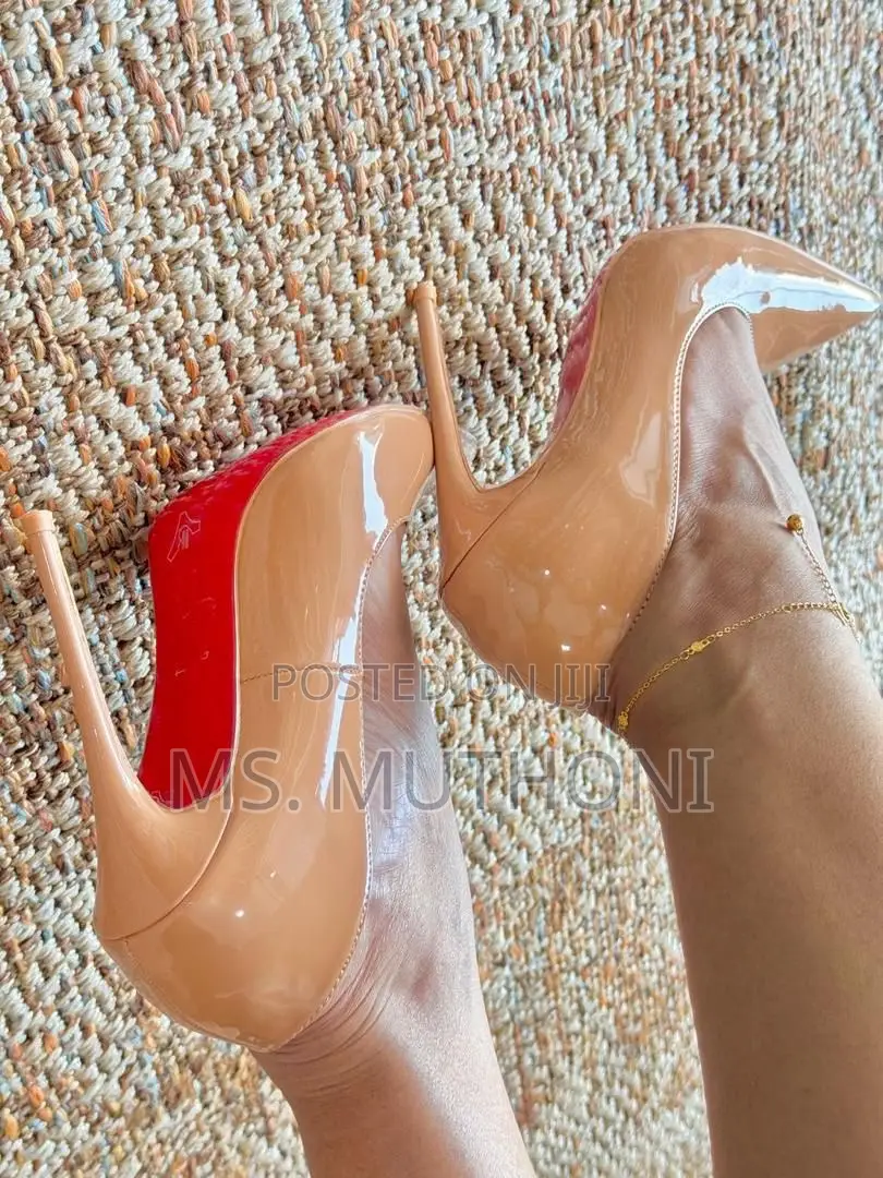 High Stiletto Heels Red Bottoms Pumps 37-42