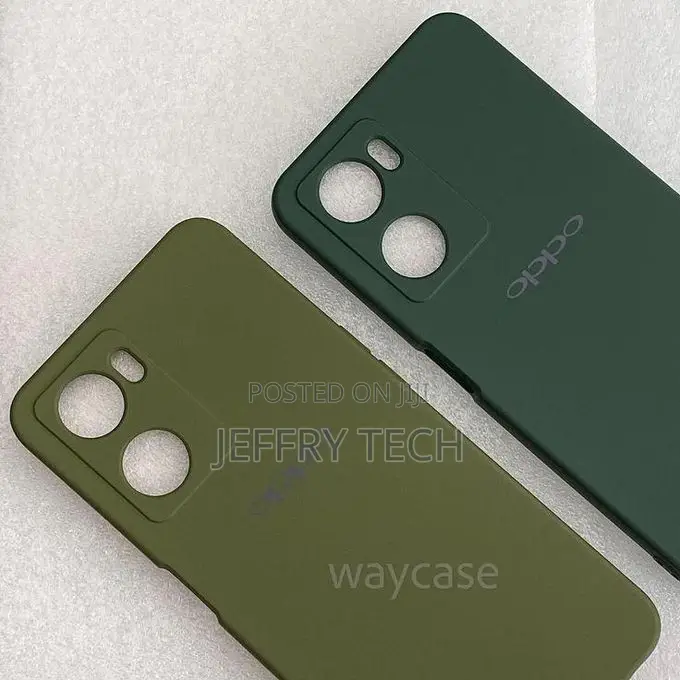 Oppo A77 Camera Guard Case - Green