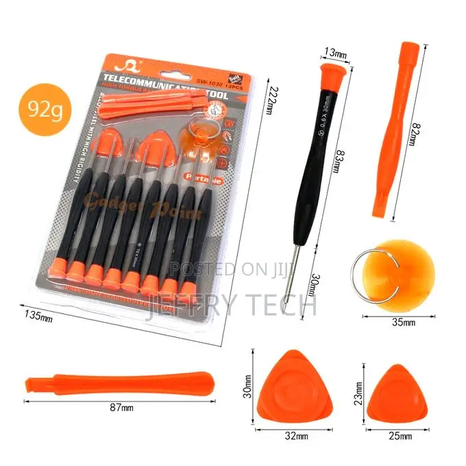 13-in-1 Screwdriver Set - Magnetic Tools for Mobile Repair