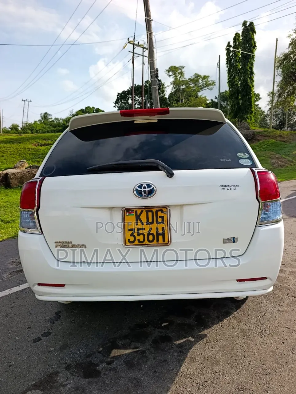 Toyota Corolla Fielder 2014 White