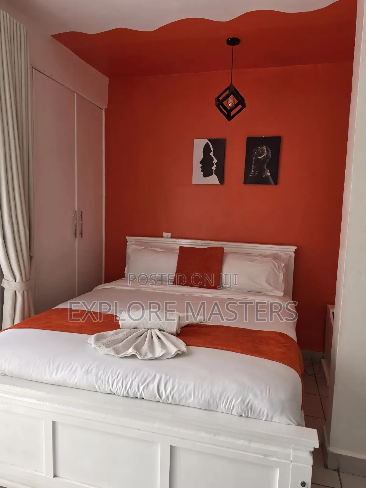 Orange Cute Airbnb Along Ngong Road