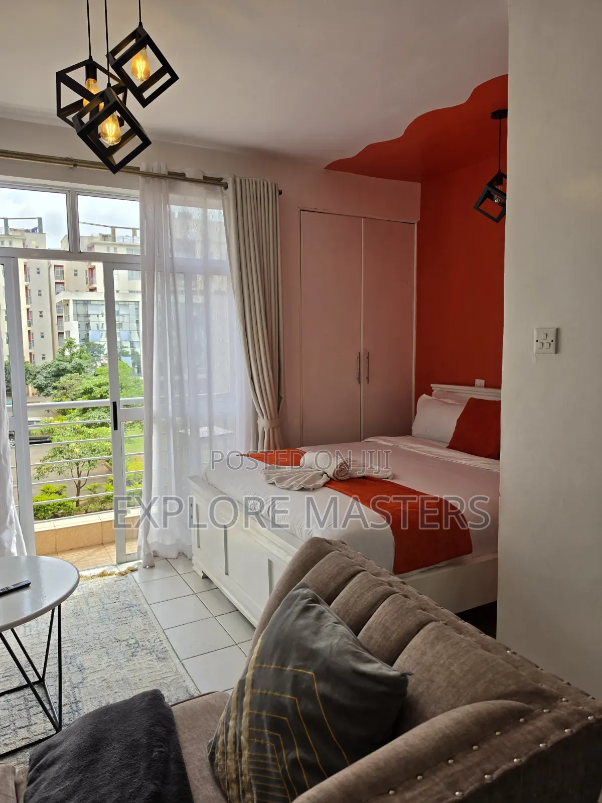 Orange Cute Airbnb Along Ngong Road