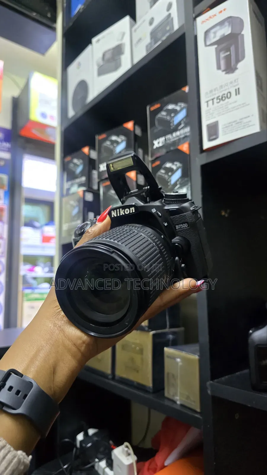 Nikon D7500 With 18-135mm Lens Used