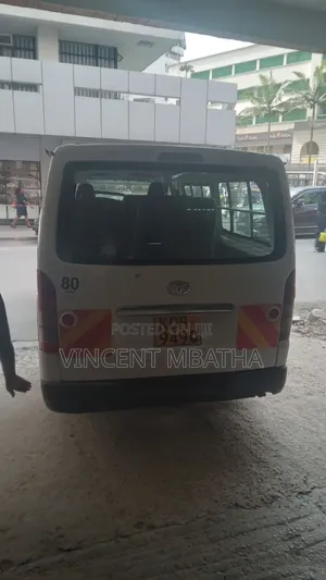 New Toyota HiAce 2014 White