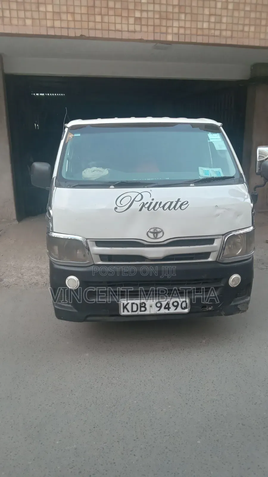 New Toyota HiAce 2014 White