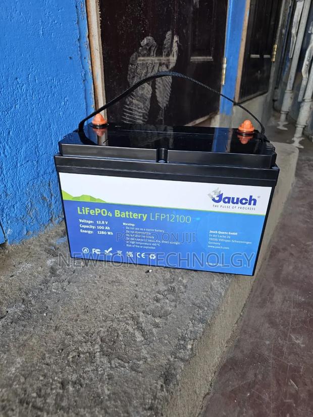 100ah Jauch Lithium Phosphate Battery Lfp12100