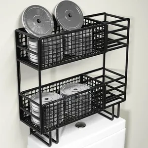 Double Layer Over the Toilet Rack / Bathroom Shelf - Ev
