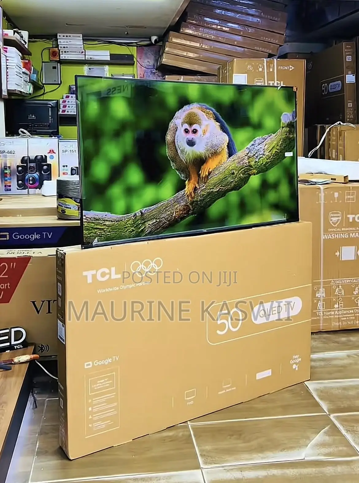 TCL 50”Qled 50t6d Google