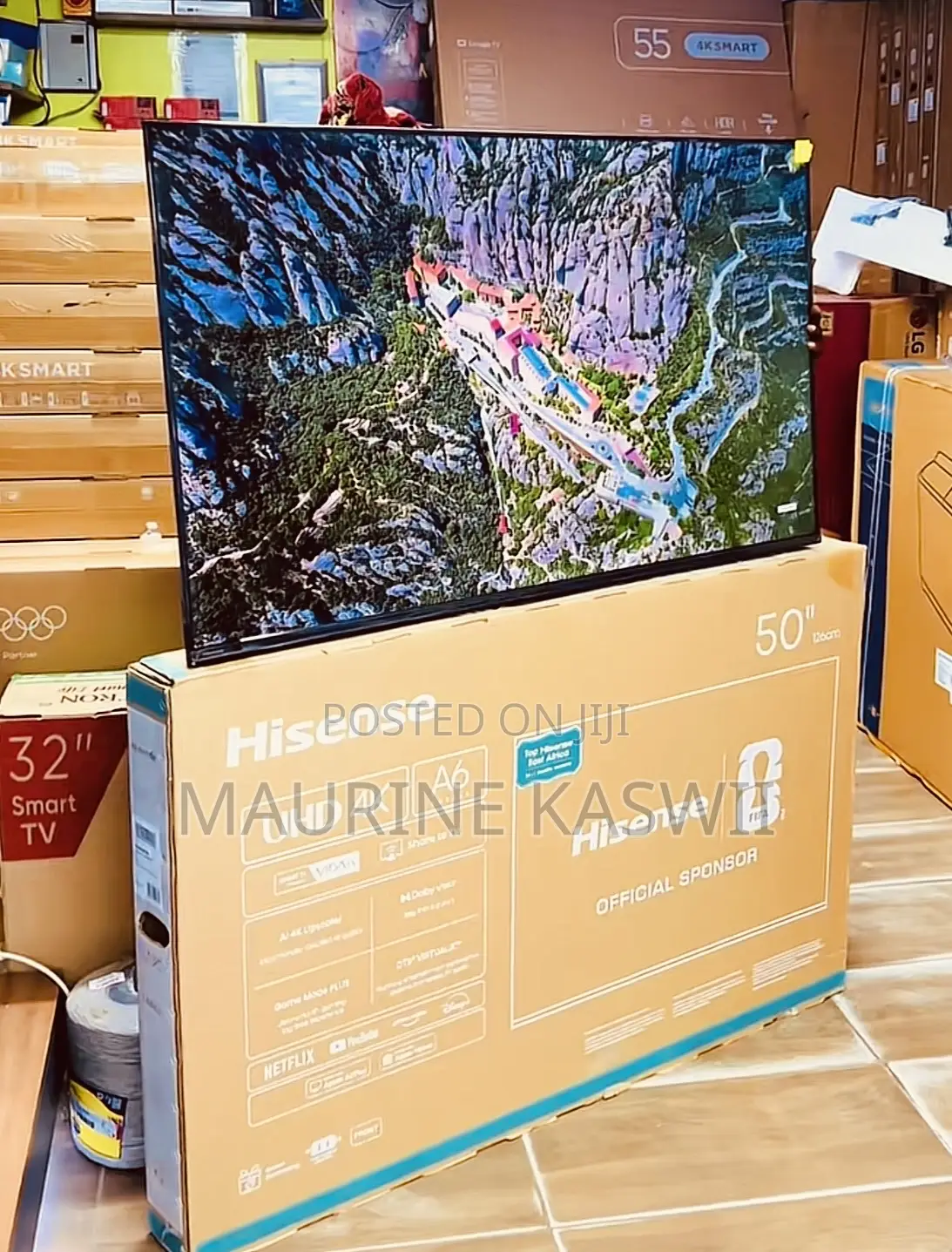 Hisense 50”A6 Smart -50a6qken