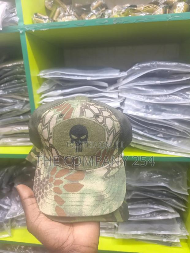 Quality Casual Adjustable Plain Combat Hiking Military Camping Hats - thumbnail 3
