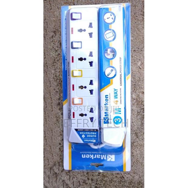 Marken 4-Way Socket Power Extension Cable - thumbnail 2