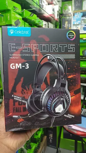 Celebrat Gm-3 Led Wired Gaming Headset/Headphones