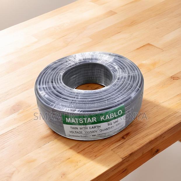 High Grade 2.5mm Twin With Earth Electrical Wiring Cable Pvc Coated