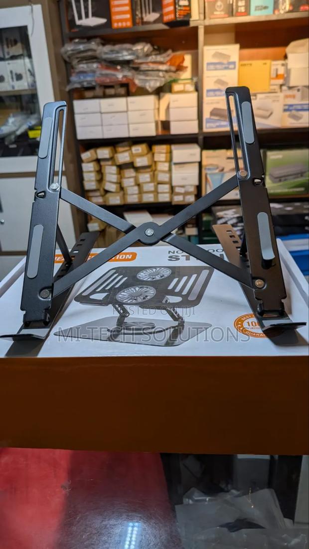 Metallic Laptop Stand