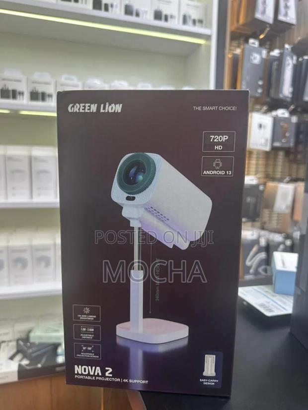 Green Lion Nova 2 Portable Projector With Support