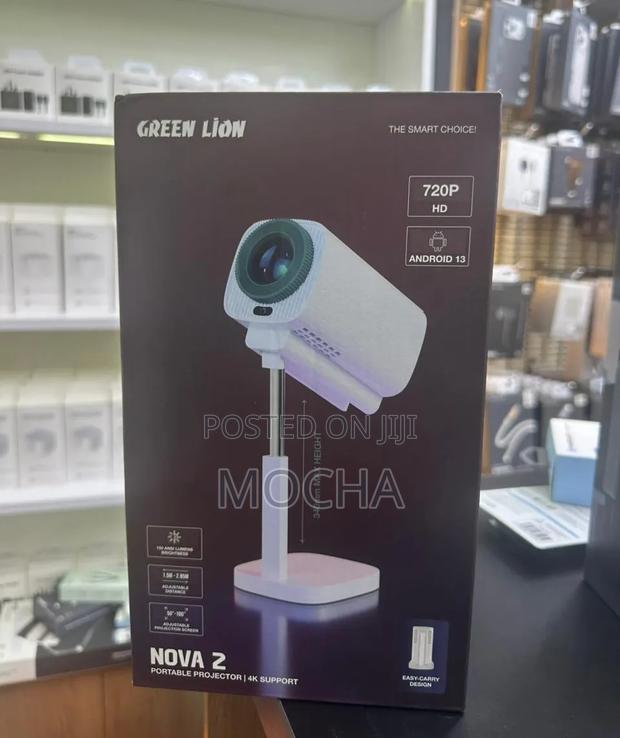 Green Lion Nova 2 Portable Projector With Support - thumbnail 2