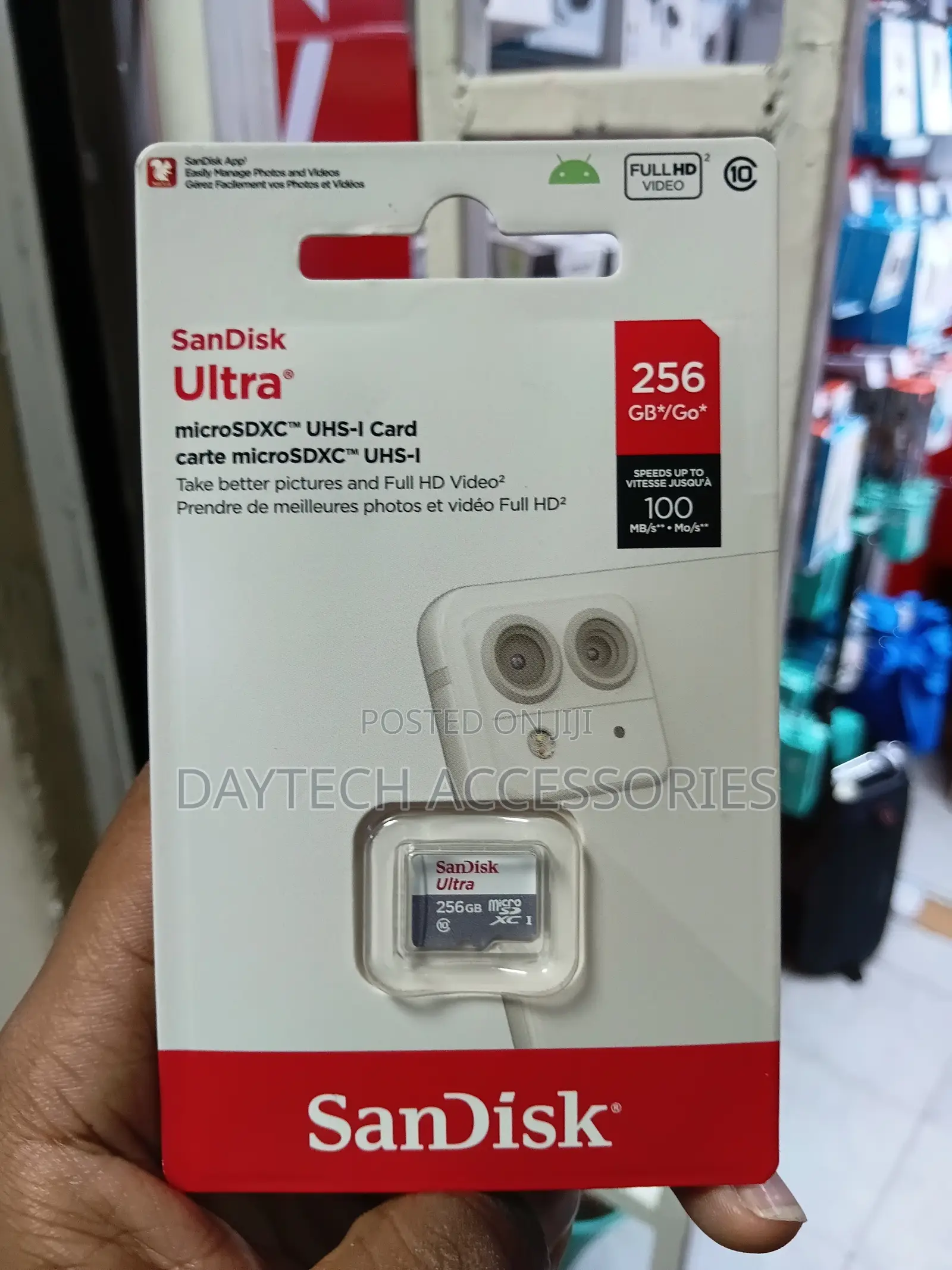 Sandisk 256gb Micro SDXC Ultra Memory Card Class 10 Uhs-1.