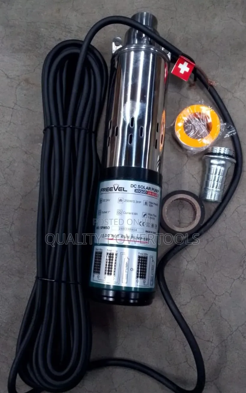 50m 250w Dc Solar Pump-Cost Effective