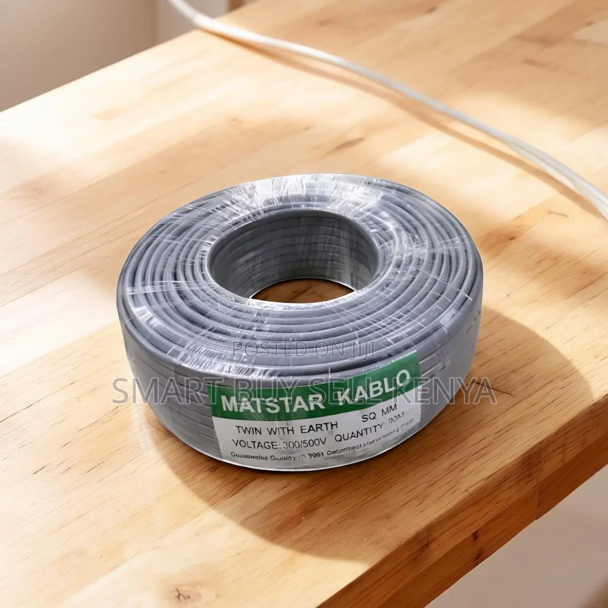 Long Lasting Flame Resistant 2.5mm Twin With Earth Electrical Cable