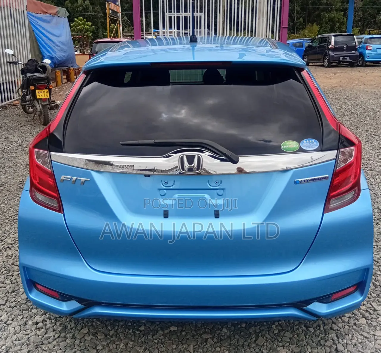 Honda Fit 2018 Blue