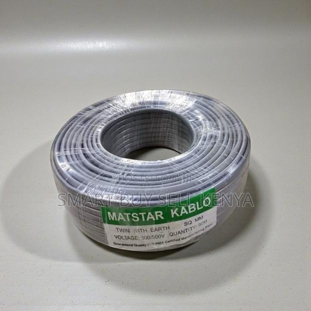 High Quality 1.5mm Electrical Wiring Cable Twin + Earth Pvc Insulated