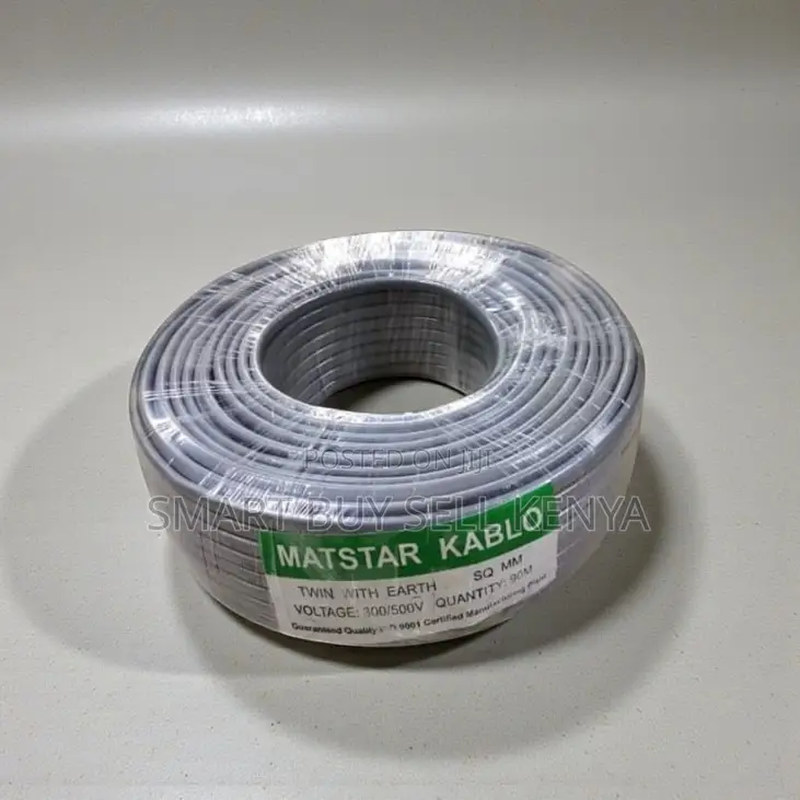 High Quality 1.5mm Electrical Wiring Cable Twin + Earth Pvc Insulated