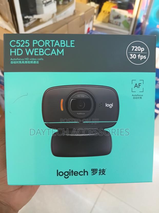 Logitech C525 Hd Webcam Usb Portable 360 - thumbnail 3