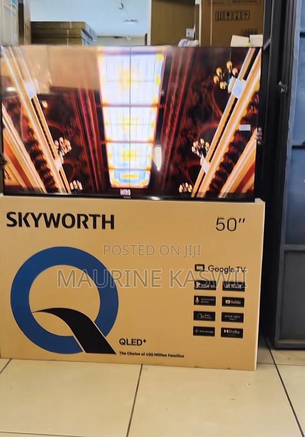 Skyworth 50”Qled Resolution Google - thumbnail 2
