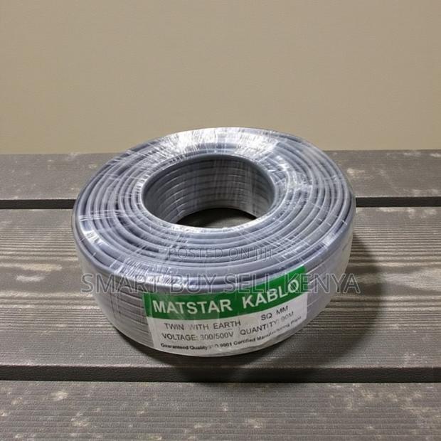 1.5mm 90 Metres Stable Performance Twin With Earth Electrical Cable