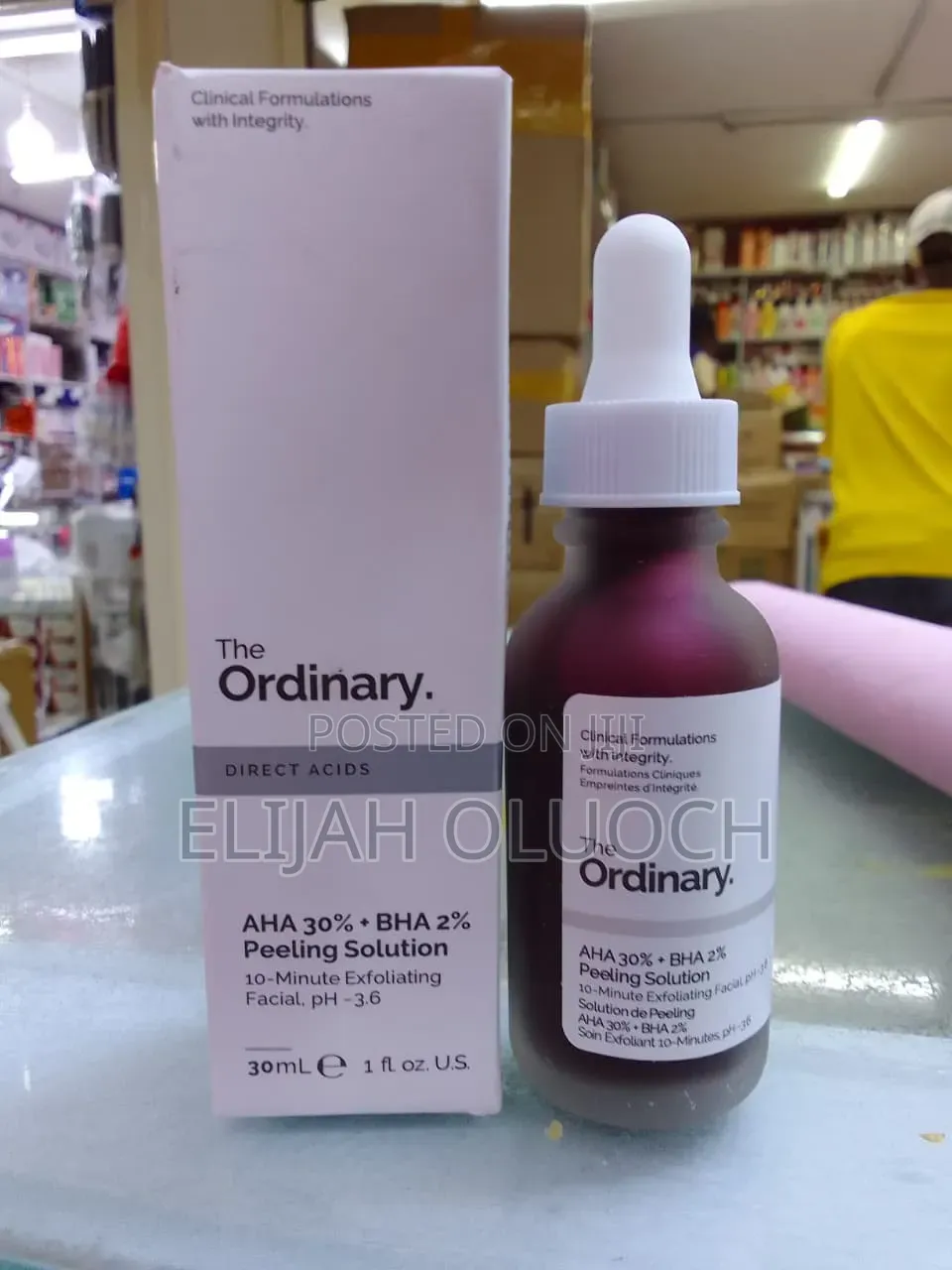 The Ordinary Aha 30% + Bha 2% Peeling Solution,