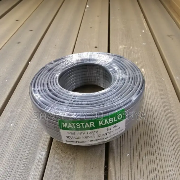 Quality Ensured 1.5mm Twin With Earth Electrical Wiring Cable Durable