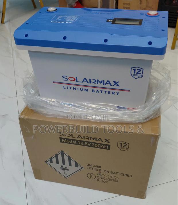 Solarmax 12.8v 300ah Lithium Ion Battery