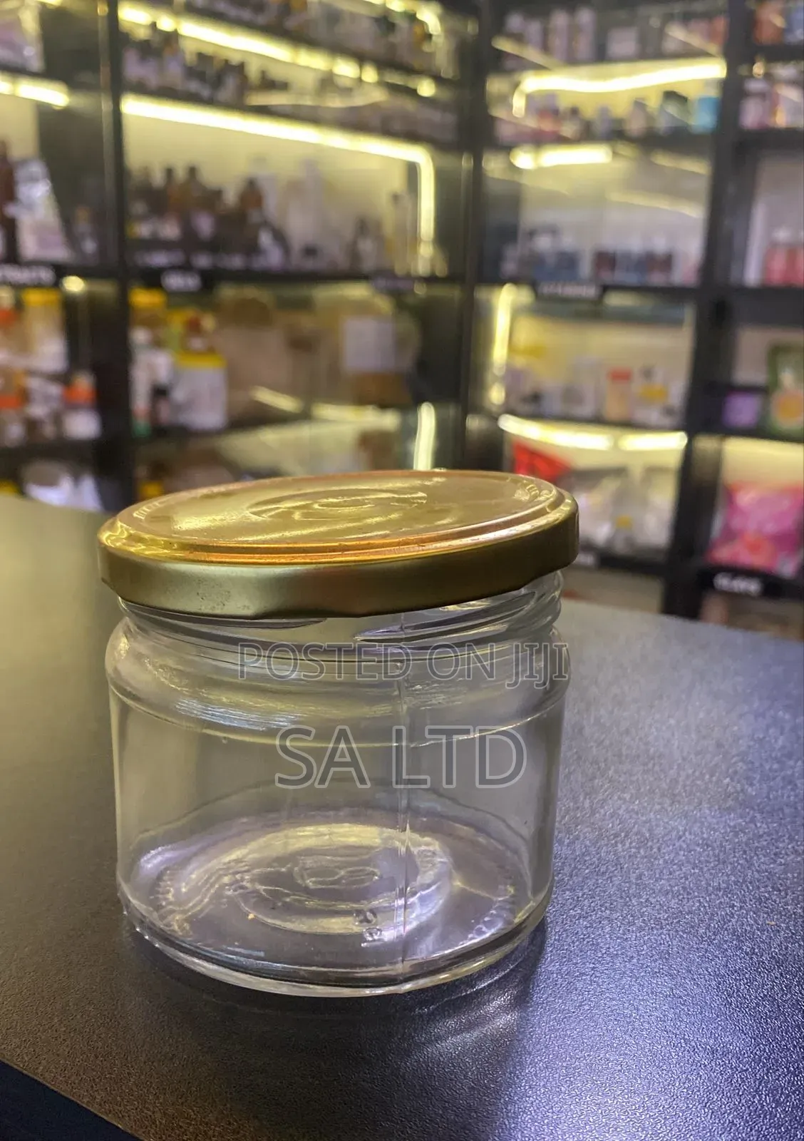 Glass Jars Available
